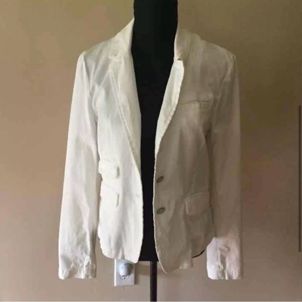 Anthropologie HEI HEI White Jacket